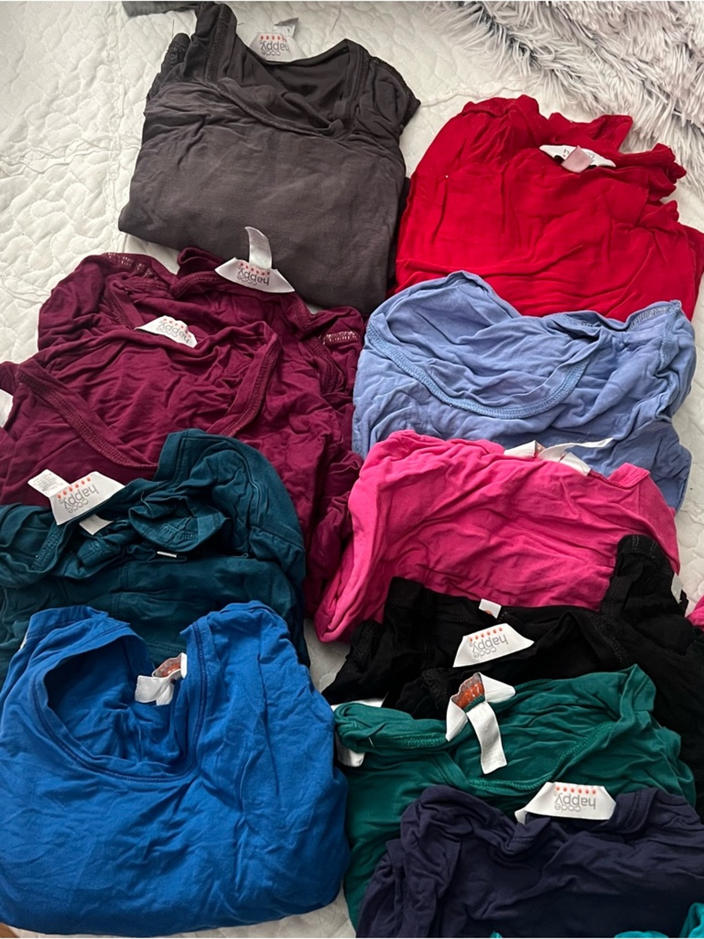 Code happy Lot of 11-  Long Sleeve Tee - Womens